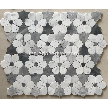 Reka bentuk Popular Marble Mosaic Tiles